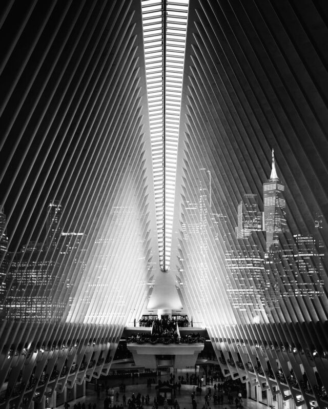 While the city around pulses with a thronging sea of souls, inexplicably, a wave of solitude washes over me.

#nyc #newyork #newyorkarchitecture #nycarchitecture #nycphotographer #newyorkphotographer #oculus #theoculus #oculusnyc #architecture #architecturephotography #blackandwhite #bnw #bnwart #bnwarchitecture #bnwarchitecturephotography #streetphotography #nycstreetphotography #life_is_street #travelphotography #urbanarchitecture #urbanphotography #landscape #landscapephotography #doubleexposure #doubleexposurefilm #cityskyline #nycskyline #traveltheworld #oneworldtradecenter